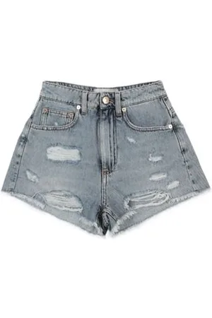 Ermanno Firenze PARTES DE ABAJO - Shorts vaqueros