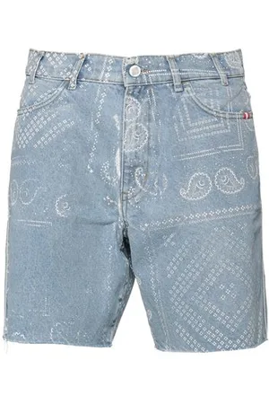 AMISH PARTES DE ABAJO - Shorts vaqueros