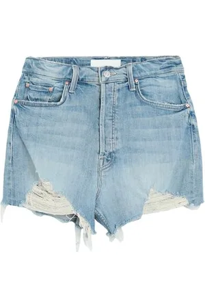 Mother PARTES DE ABAJO - Shorts vaqueros
