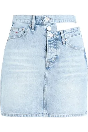 Tommy Hilfiger PARTES DE ABAJO - Faldas vaqueras