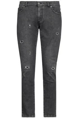DANIELE ALESSANDRINI HOMME PARTES DE ABAJO - Pantalones vaqueros