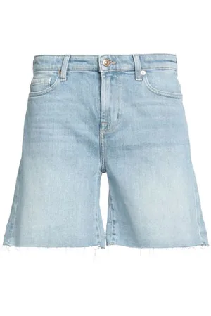 7 for all Mankind PARTES DE ABAJO - Shorts vaqueros