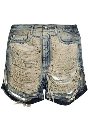 DRKSHDW BY RICK OWENS PARTES DE ABAJO - Shorts vaqueros