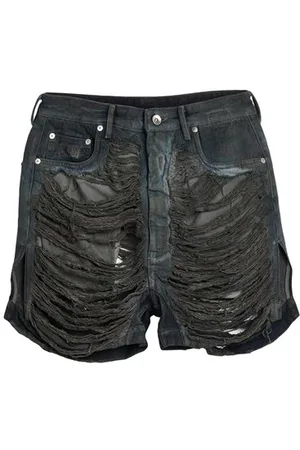 DRKSHDW BY RICK OWENS PARTES DE ABAJO - Shorts vaqueros