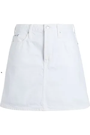 Calvin Klein PARTES DE ABAJO - Faldas vaqueras