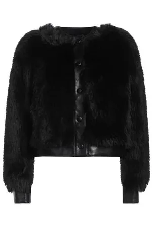Twin-Set ROPA DE ABRIGO - Borreguito y pelo ecológico