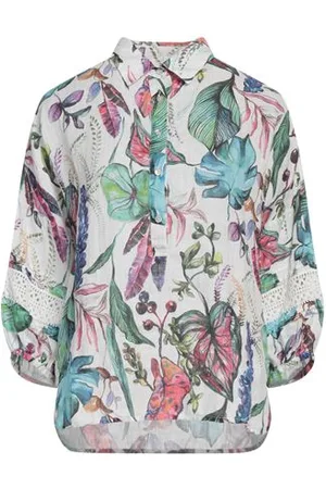 120% Lino CAMISETAS Y TOPS - Tops