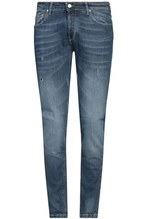 DANIELE ALESSANDRINI HOMME PARTES DE ABAJO - Pantalones vaqueros