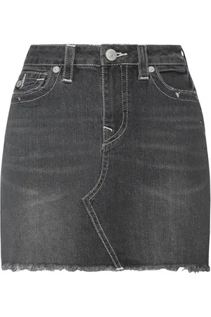 True Religion PARTES DE ABAJO - Faldas vaqueras