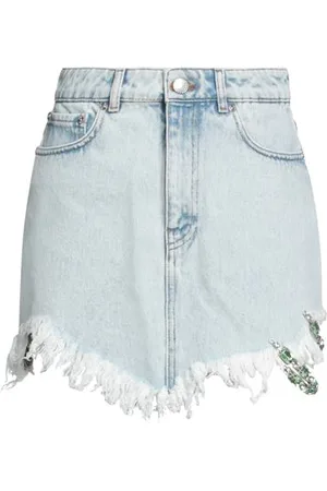 GCDS PARTES DE ABAJO - Shorts vaqueros