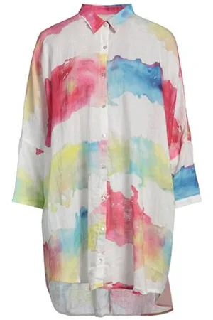 120% Lino CAMISETAS Y TOPS - Camisas
