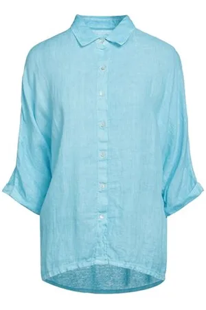 120% Lino CAMISETAS Y TOPS - Camisas