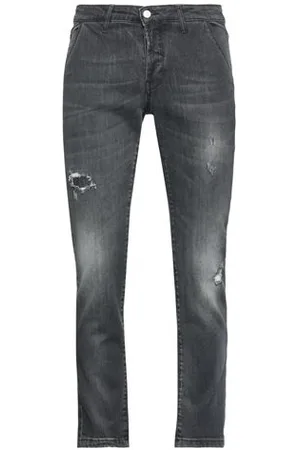 DANIELE ALESSANDRINI HOMME PARTES DE ABAJO - Pantalones vaqueros