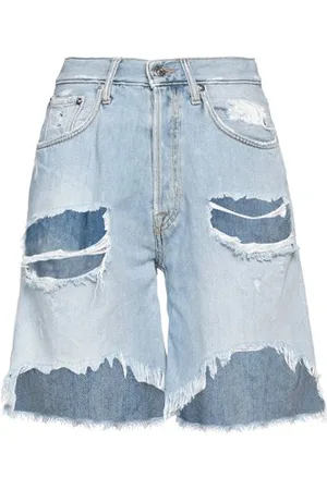 (+) people PARTES DE ABAJO - Shorts vaqueros