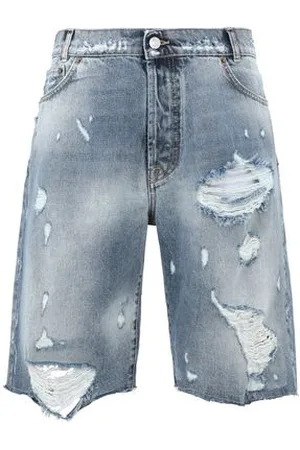 BUSCEMI PARTES DE ABAJO - Shorts vaqueros