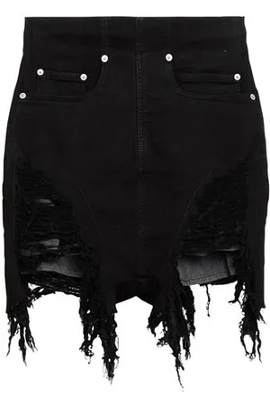 DRKSHDW BY RICK OWENS PARTES DE ABAJO - Shorts vaqueros