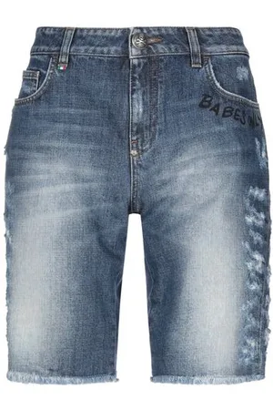 Philipp Plein PARTES DE ABAJO - Shorts vaqueros