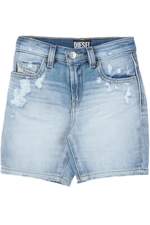 Diesel PARTES DE ABAJO - Shorts vaqueros