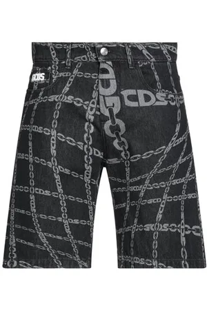 GCDS PARTES DE ABAJO - Shorts vaqueros