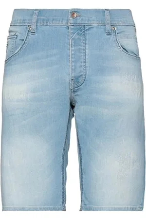 FIFTY FOUR PARTES DE ABAJO - Shorts vaqueros