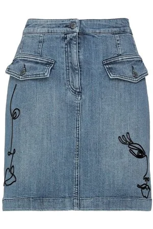 Moschino PARTES DE ABAJO - Faldas vaqueras