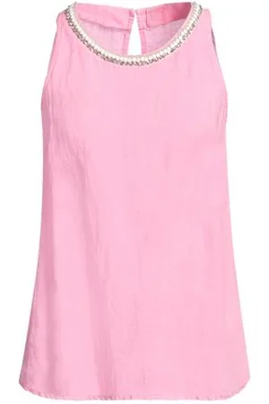 120% Lino CAMISETAS Y TOPS - Tops