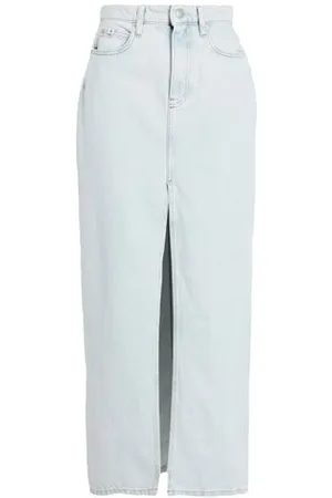 Calvin Klein PARTES DE ABAJO - Faldas vaqueras