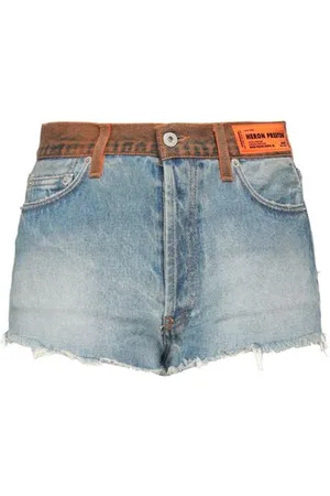 Heron Preston PARTES DE ABAJO - Shorts vaqueros