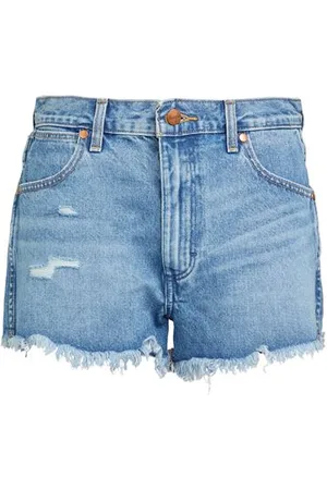 Wrangler PARTES DE ABAJO - Shorts vaqueros