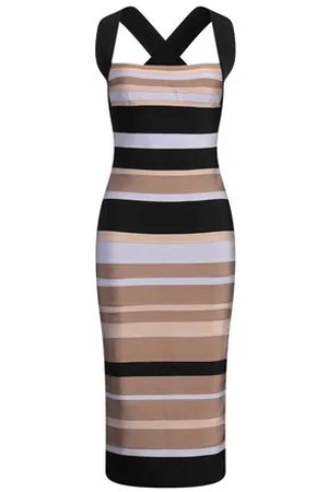 HERVÉ LÉGER X LAW ROACH VESTIDOS - Vestidos midi