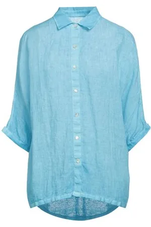 120% Lino CAMISETAS Y TOPS - Camisas