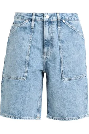 Calvin Klein PARTES DE ABAJO - Shorts vaqueros