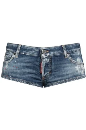 Dsquared2 PARTES DE ABAJO - Shorts vaqueros