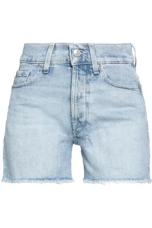 7 for all Mankind PARTES DE ABAJO - Shorts vaqueros