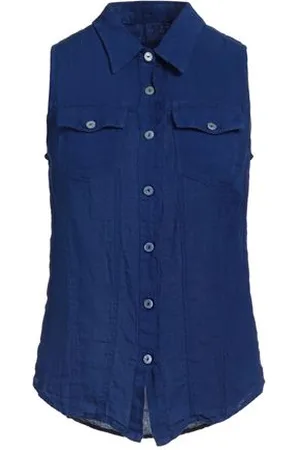 120% Lino CAMISETAS Y TOPS - Camisas