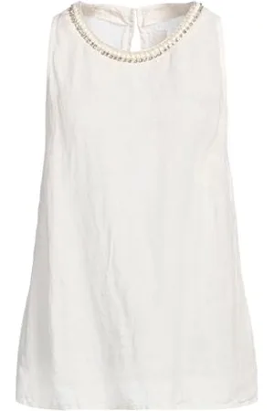 120% Lino CAMISETAS Y TOPS - Tops