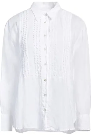 120% Lino CAMISETAS Y TOPS - Camisas