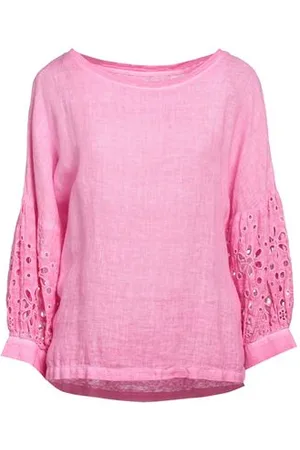 120% Lino CAMISETAS Y TOPS - Tops