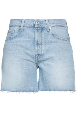 7 for all Mankind PARTES DE ABAJO - Shorts vaqueros