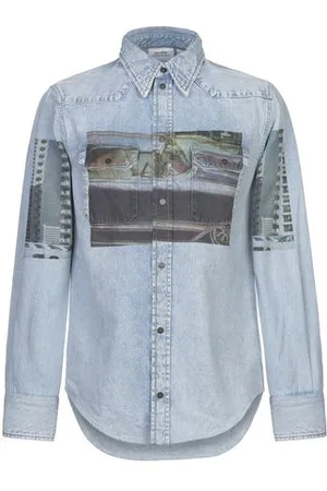 Calvin Klein CAMISETAS Y TOPS - Camisas vaqueras
