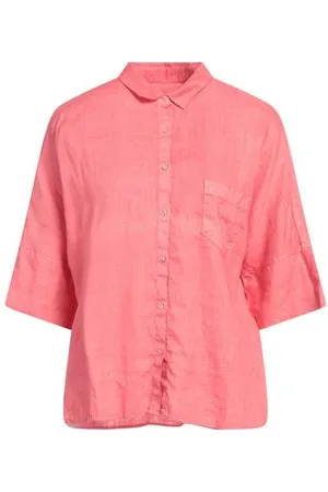 120% Lino CAMISETAS Y TOPS - Camisas