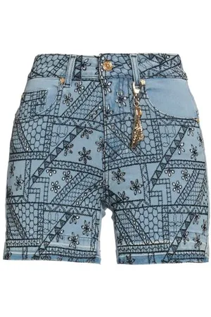 ANGELO MARANI PARTES DE ABAJO - Shorts vaqueros