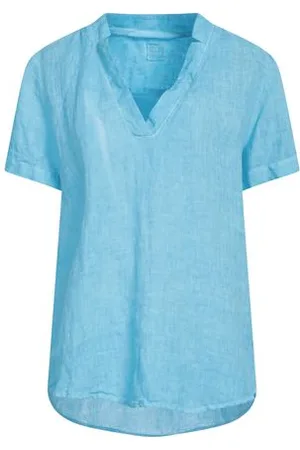 120% Lino CAMISETAS Y TOPS - Tops