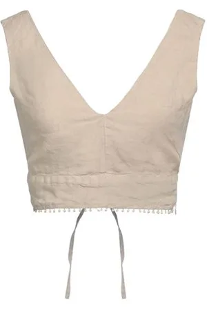 120% Lino CAMISETAS Y TOPS - Tops