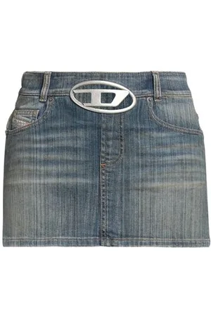 Diesel PARTES DE ABAJO - Faldas vaqueras