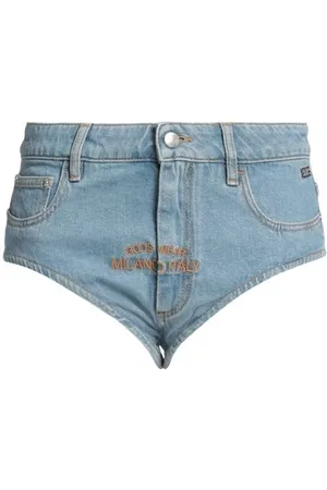 GCDS PARTES DE ABAJO - Shorts vaqueros