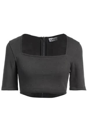 Ganni CAMISETAS Y TOPS - Sudaderas