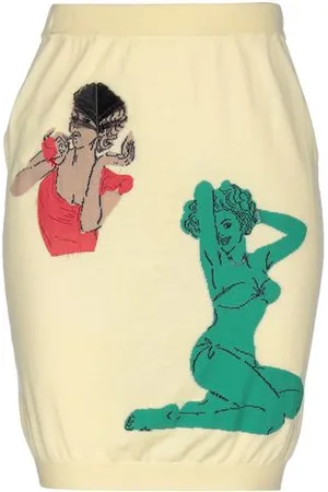 Moschino PARTES DE ABAJO - Faldas midi