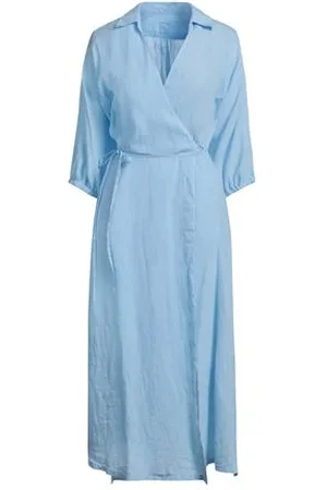 120% Lino VESTIDOS - Vestidos midi
