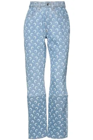 Marine Serre PARTES DE ABAJO - Pantalones vaqueros